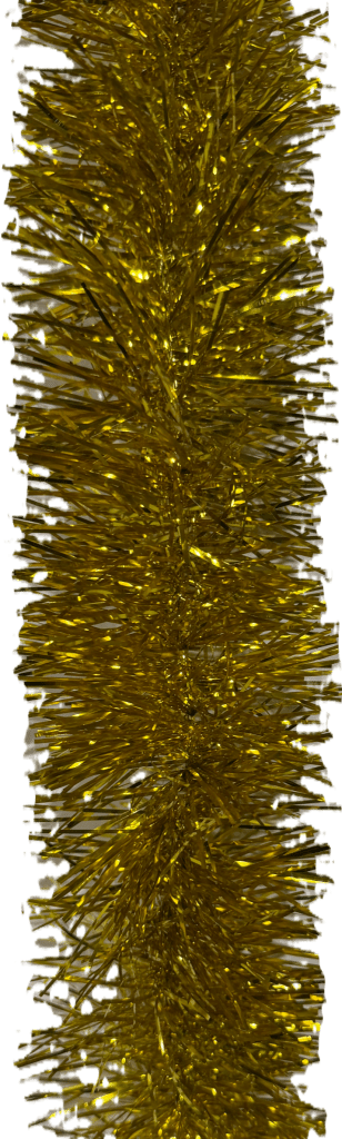 Gold Luxury 9cm 2m Tinsel
