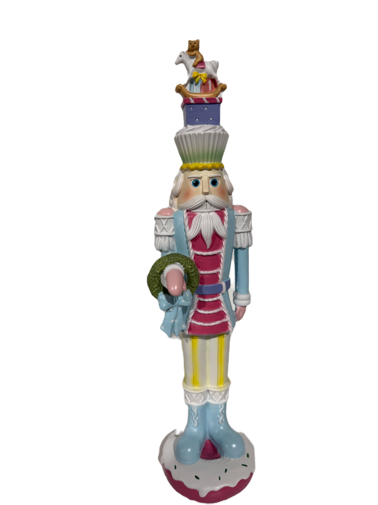 42cm Nutcracker with Rocking Horse Hat