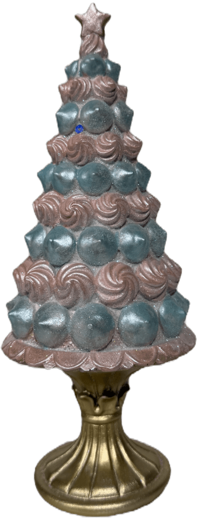 25cm Pink and Blue Cake Tree