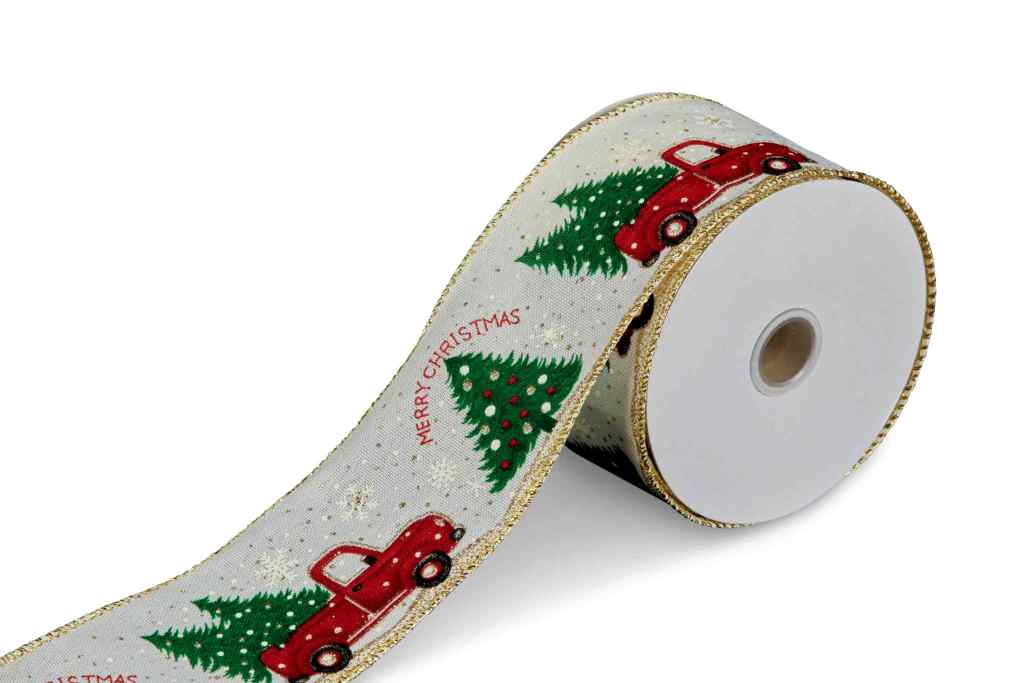 Car and Tree Decoration Ribbon 910cm Length